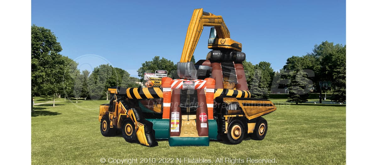 Commercial inflatable obstacle course from Cutting Edge Creations